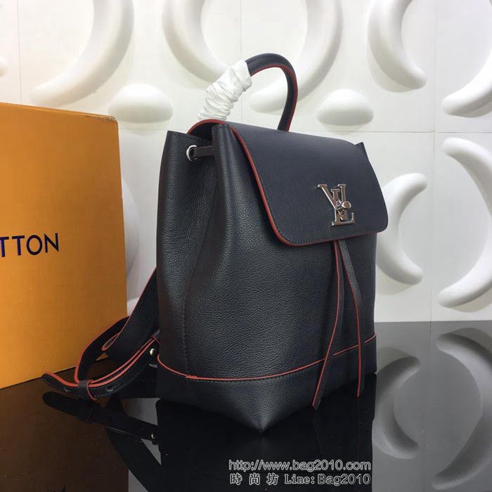 路易威登LV 頂級原單 Lockme系列背包 可作為手袋單挎於一肩 亦可背於雙肩 M43879  YDH2349